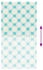 vidaXL Duschrollo 130x240 cm Stoffbreite 126 cm, Ornament