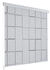vidaXL Duschrollo 140x240 cm Quadratisch