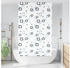 vidaXL Duschrollo 140x240 cm Stoffbreite 136 cm, Blase