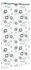 vidaXL Duschrollo 140x240 cm Stoffbreite 136 cm, Blase