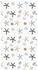 vidaXL Duschrollo 140x240 cm Stoffbreite 136 cm, Schalentiere