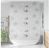 vidaXL Duschrollo 160x240 cm Stoffbreite 156 cm, Seesterne