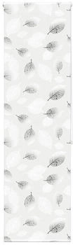vidaXL Duschrollo 60x240 cm Stoffbreite 56 cm, Bl&auml;tter