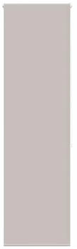 vidaXL Duschrollo 60x240 cm Stoffbreite 56 cm, Hellgrau