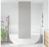 vidaXL Duschrollo 60x240 cm Stoffbreite 56 cm, Hellgrau