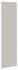 vidaXL Duschrollo 60x240 cm Stoffbreite 56 cm, Hellgrau