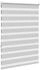 vidaXL Duschrollo 60x240 cm Stoffbreite 56 cm, Hellgrau