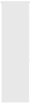 vidaXL Duschrollo 70x240 cm Stoffbreite 66 cm, Wei&szlig;