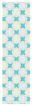 vidaXL Duschrollo 80x240 cm Stoffbreite 76 cm, Ornament