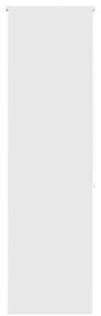 vidaXL Duschrollo 80x240 cm Stoffbreite 76 cm, Weiß