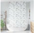 vidaXL Duschrollo mit Kassette 120x240 cm Stoffbreite 116 cm, Blätter