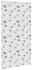 vidaXL Duschrollo mit Kassette 120x240 cm Stoffbreite 116 cm, Blätter