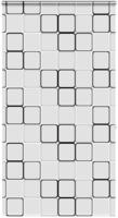 vidaXL Duschrollo mit Kassette 120x240 cm Stoffbreite 116 cm