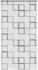 vidaXL Duschrollo mit Kassette 120x240 cm Stoffbreite 116 cm, Quadratisch