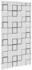 vidaXL Duschrollo mit Kassette 120x240 cm Stoffbreite 116 cm, Quadratisch