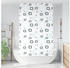 vidaXL Duschrollo mit Kassette 130x240 cm Stoffbreite 126 cm, Blase