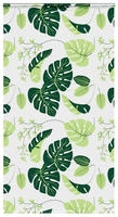 vidaXL Duschrollo mit Kassette 130x240 cm Stoffbreite 126 cm
