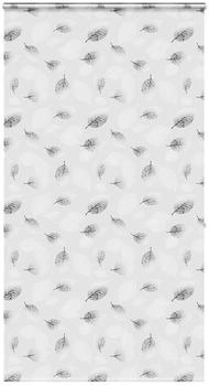 vidaXL Duschrollo mit Kassette 140x240 cm Stoffbreite 136 cm, Blätter
