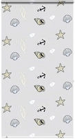 vidaXL Duschrollo mit Kassette 140x240 cm Stoffbreite 136 cm