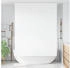 vidaXL Duschrollo mit Kassette 150x240 cm Stoffbreite 146 cm, Weiß