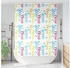 vidaXL Duschrollo mit Kassette 160x240 cm Stoffbreite 156 cm, Farbenfroh