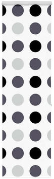vidaXL Duschrollo mit Kassette 60x240 cm Stoffbreite 56 cm, Kreise