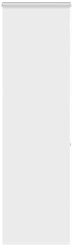 vidaXL Duschrollo mit Kassette 60x240 cm Stoffbreite 56 cm, Wei&szlig;