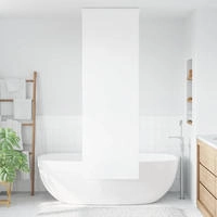vidaXL Duschrollo mit Kassette 80x240 cm Stoffbreite 76 cm