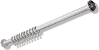 Hewi Serie 801 Duschvorhangstange gerade tiefschwarz 1000mm (801.34.400 90)