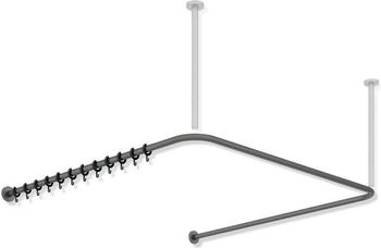 Hewi System 900 Vorhangstange dunkelgrau perlglimmer tiefmatt (900.34.30160SC)