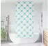 vidaXL Duschrollo 90x240 cm Stoffbreite 86 cm, Ornament