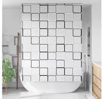 vidaXL Duschrollo 150x240 cm Stoffbreite 146 cm