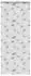 vidaXL Duschrollo mit Kassette 100x240 cm Stoffbreite 96 cm, Blätter
