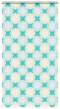 vidaXL Duschrollo mit Kassette 140x240 cm Stoffbreite 136 cm, Ornament