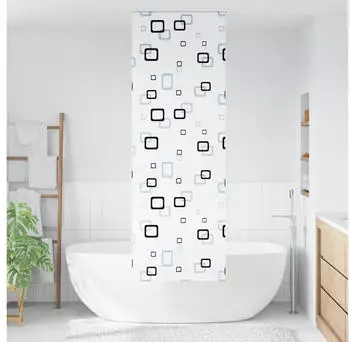 vidaXL Duschrollo 60x240 cm Stoffbreite 56 cm, Blase