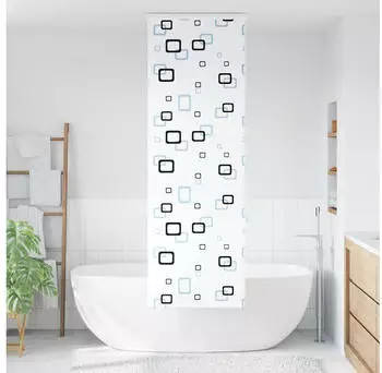 vidaXL Duschrollo mit Kassette 60x240 cm Stoffbreite 56 cm, Blase