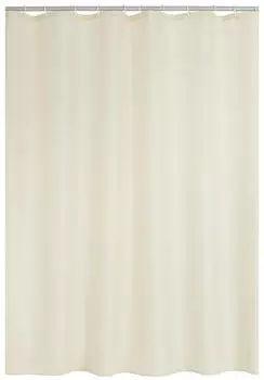 Ridder Duschvorhang Uni soft-cream 180x200cm