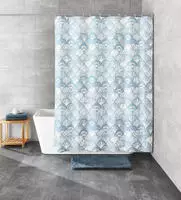 Kleine Wolke Duschvorhang "Concha" Breite 180 cm