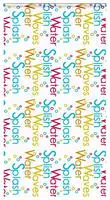 vidaXL Duschrollo mit Kassette 130x240 cm Stoffbreite 126 cm