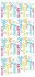vidaXL Duschrollo mit Kassette 130x240 cm Stoffbreite 126 cm, Farbenfroh
