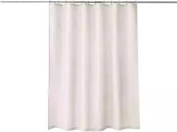 Kleine Wolke Duschvorhang Textil GRIGLIA Ecru 180 x 200 cm