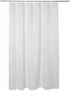 Outiror Modern Color Duschvorhang Wabenmuster Polyester Wei&szlig; 180x200cm (JJ1498)
