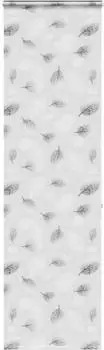 vidaXL Duschrollo mit Kassette 60x240 cm Stoffbreite 56 cm, Bl&auml;tter