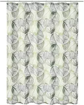 Kleine Wolke Duschvorhang Textil SELVA Dill 180 x 200 cm