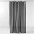 Douceur d'Intérieur Yaline Duschvorhang, Polyester, anthrazit, 180x200cm