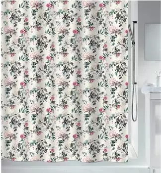 Spirella Jinzo Duschvorhang Blumen Polyester 180x200cm (SP2159)
