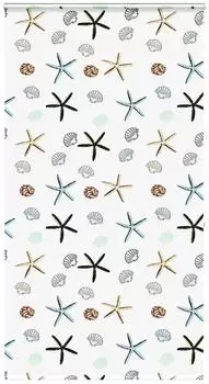 vidaXL Duschrollo mit Kassette 130x240cm, Stoffbreite 126cm (4015026)