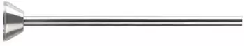 Spirella Slim Teleskop-Duschvorhangstange, Edelstahl, 75-125cm, Ø12,7mm (10.14712)