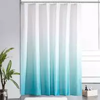 Duschvorhang 180x200cm Textile Stoff Wasserdicht Anti-schimmel