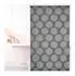 Relaxdays Duschrollo schwarz-grau, 100x240cm (10032539)